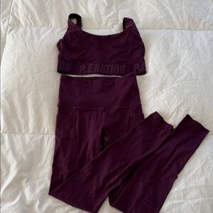 P.E Nation Deep Purple Workout Ensemble